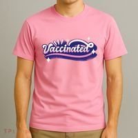 Vaccinated Sparkle T-Shirt thumb 3