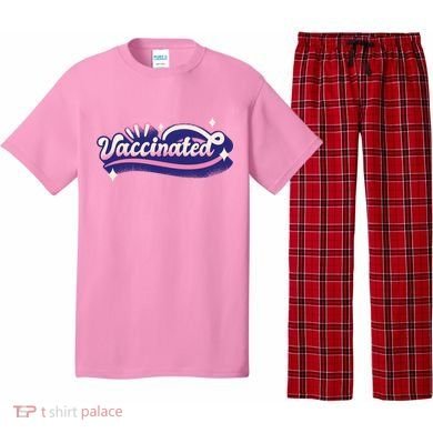 Vaccinated Sparkle Pajama Set