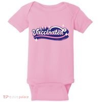 Vaccinated Sparkle Baby Bodysuit thumb 0