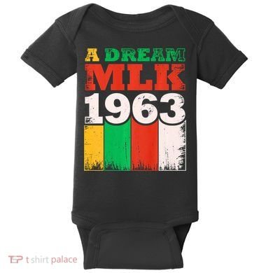Vintage A Dream MLK Martin Luther King Jr. Baby Bodysuit
