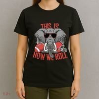 Vintage Alabama Elephant Lovers Retro Style Classic T-Shirt thumb 4