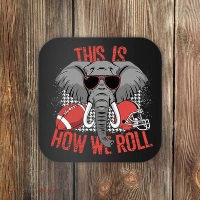 Vintage Alabama Elephant Lovers Retro Style Classic Coaster