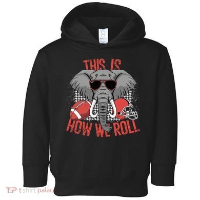 Vintage Alabama Elephant Lovers Retro Style Classic Toddler Hoodie