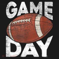 Vintage American Football Game Sports Lover TShirt T-Shirt thumb 7
