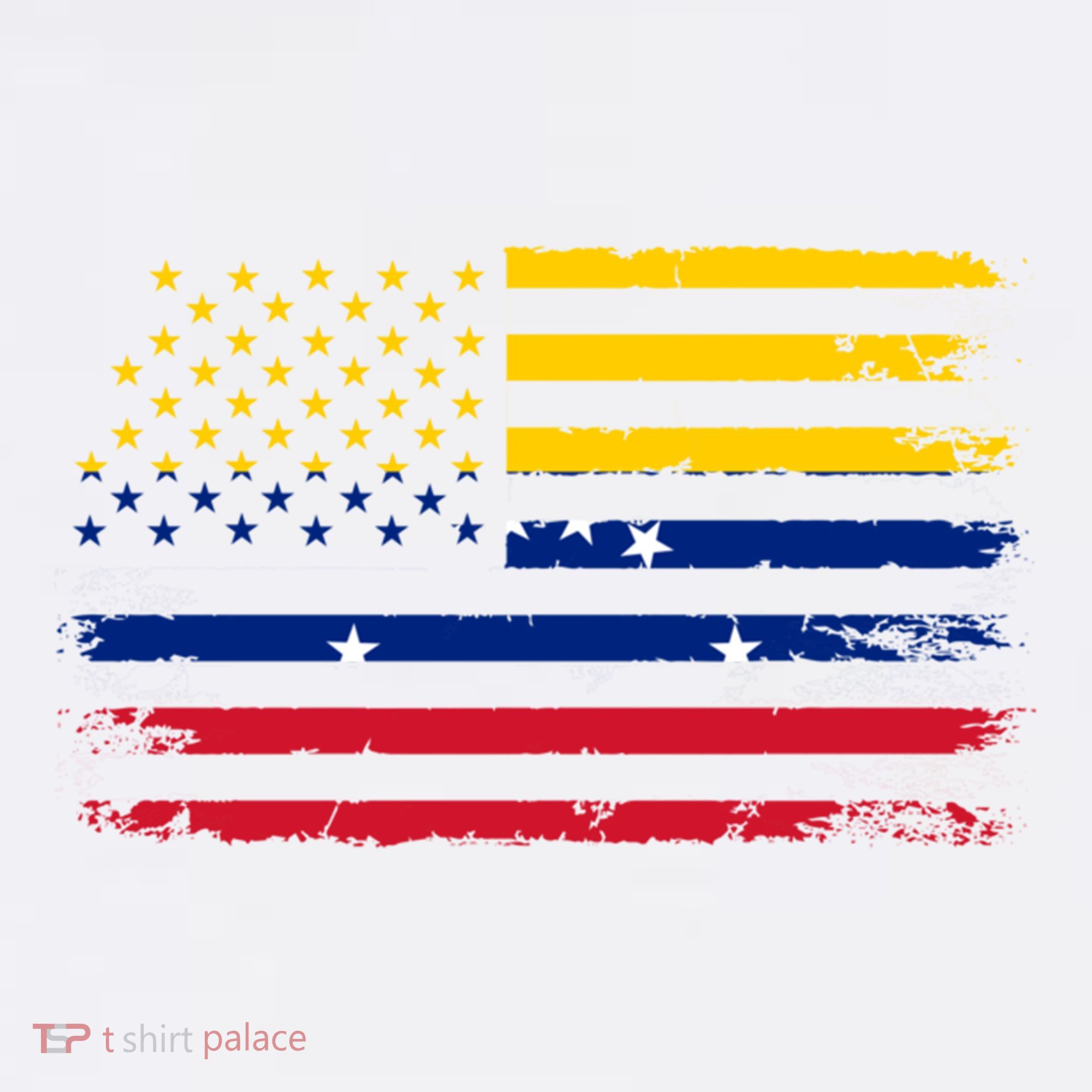 Venezuelan American Flag Venezuelan Roots Funny Apron