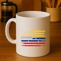 Venezuelan American Flag Venezuelan Roots Funny Coffee Mug thumb 4