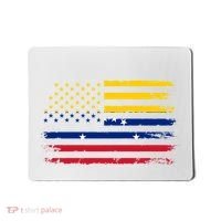 Venezuelan American Flag Venezuelan Roots Funny Mousepad thumb 0