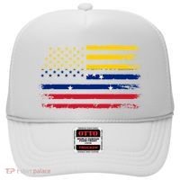 Venezuelan American Flag Venezuelan Roots Funny Hat thumb 0