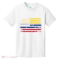 Venezuelan American Flag Venezuelan Roots Funny Kids T-Shirt thumb 0
