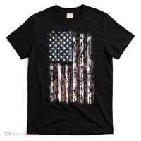 Vintage American Flag Men USA Flag T-Shirt thumb 0