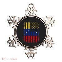 Venezuelan American Flag Venezuelan Roots Venezuela America Ornament thumb 0