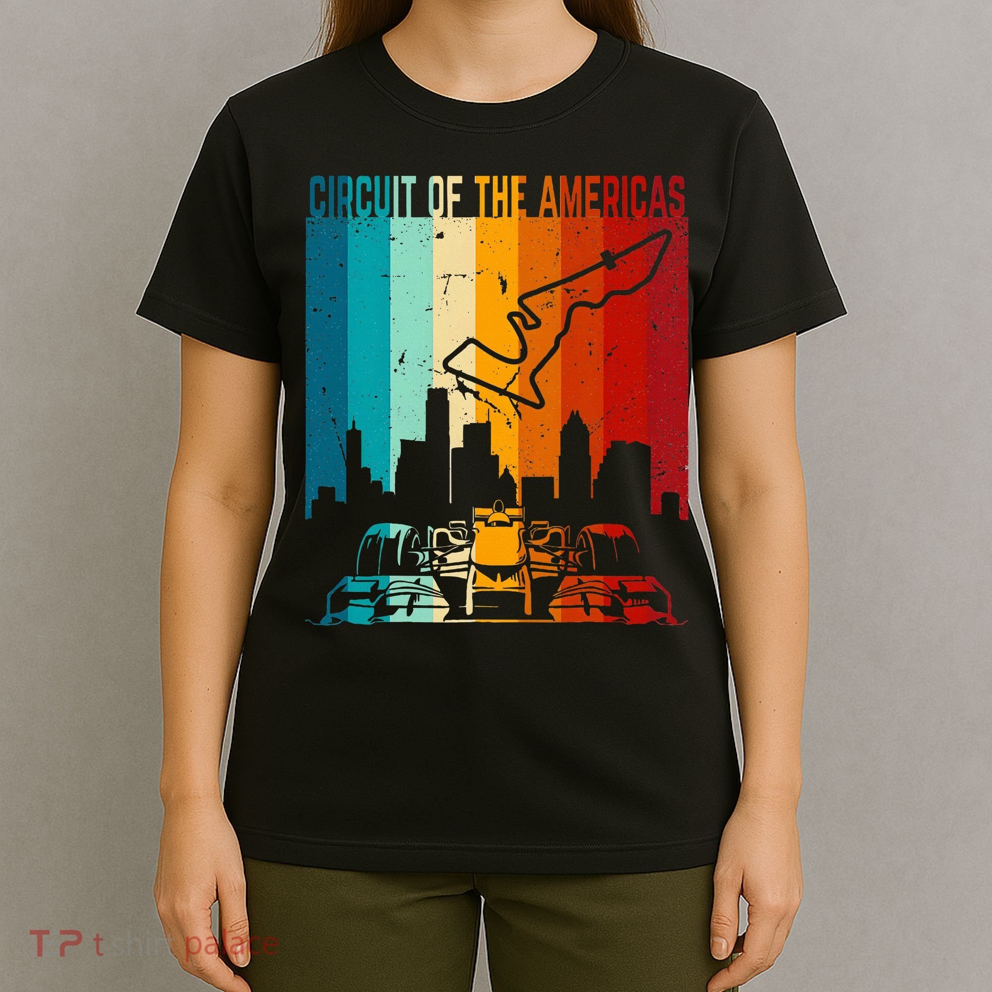 Vintage Austin Formula Racing Track Circuit Fan Race Retro T-Shirt