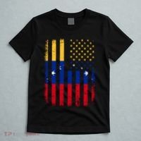 Venezuelan American Flag Venezuelan Roots Venezuela America T-Shirt thumb 5