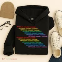 Veterians Against Fascism Hoodie thumb 4