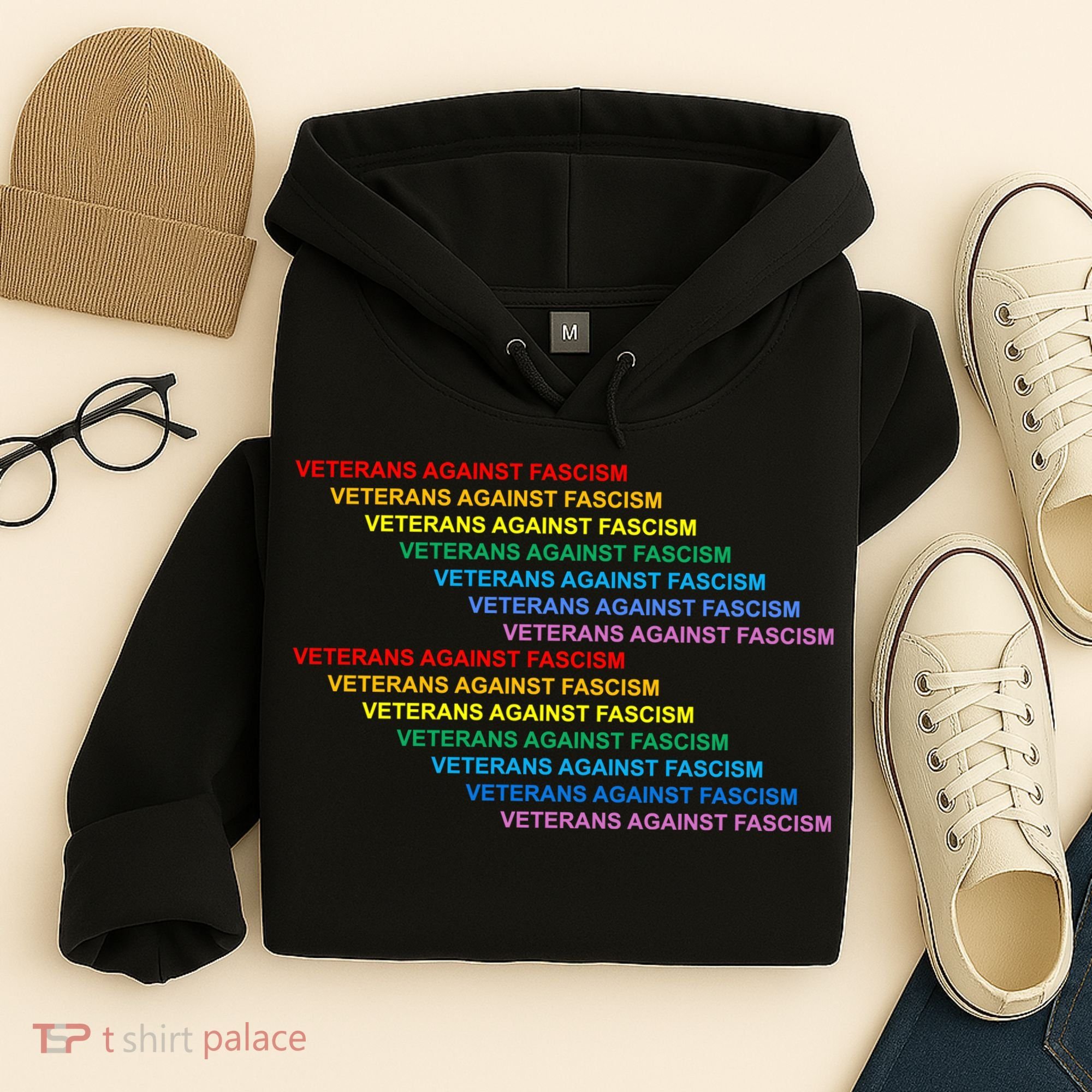 Veterians Against Fascism Hoodie