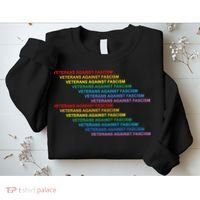 Veterians Against Fascism Sweatshirt thumb 2