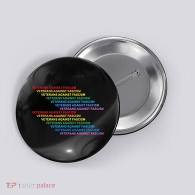 Veterians Against Fascism Button