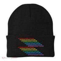 Veterians Against Fascism Beanie thumb 0