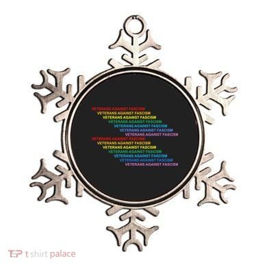 Veterians Against Fascism Ornament