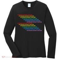 Veterians Against Fascism Women's Long Sleeve Shirt thumb 0