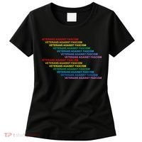 Veterians Against Fascism Women's T-Shirt thumb 0