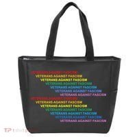 Veterians Against Fascism Tote Bag thumb 0