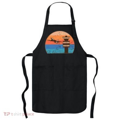 Vintage Airplane Flight Controller Tower Apron