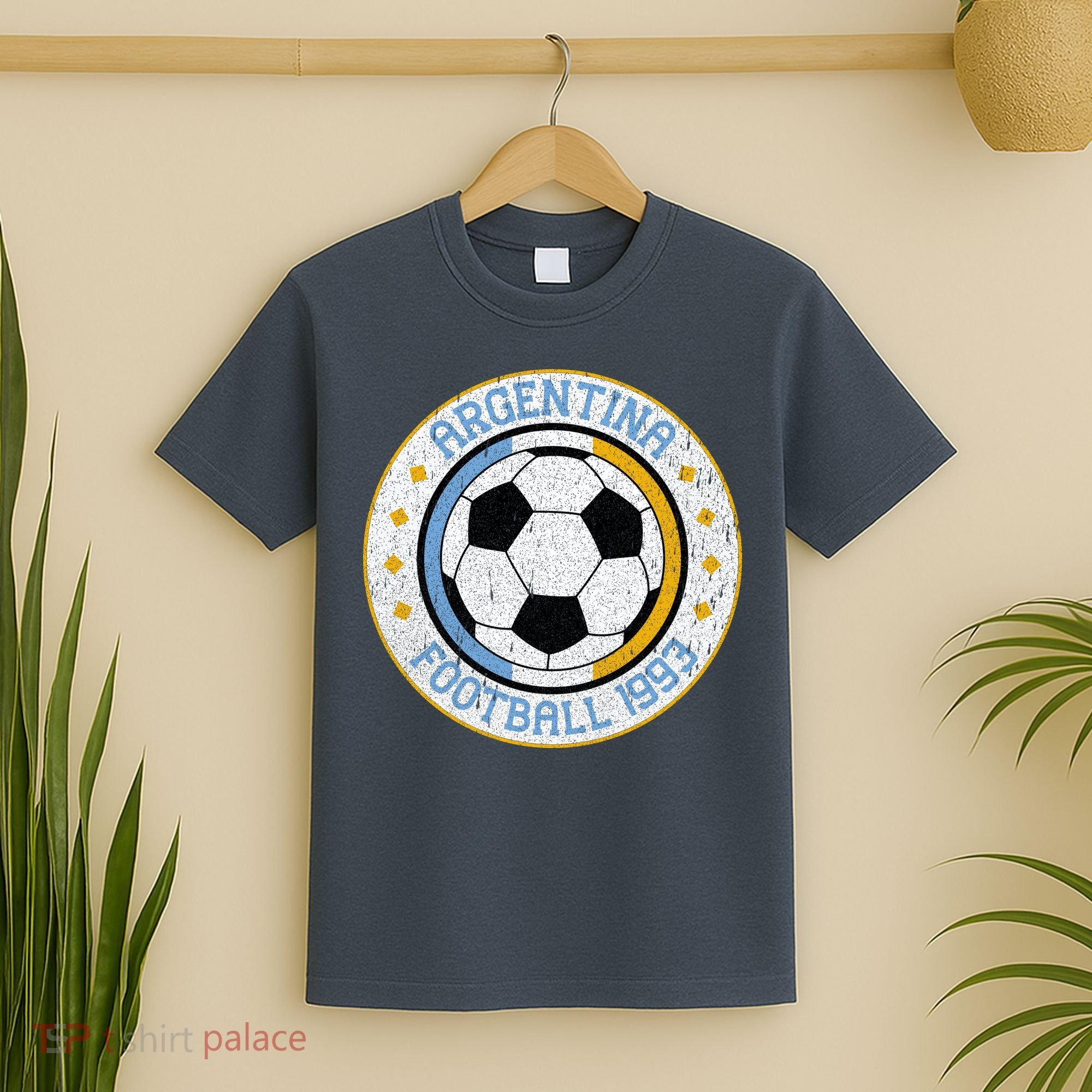 Vintage Argentina Football 1993 Soccer Fan T-Shirt