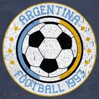 Vintage Argentina Football 1993 Soccer Fan T-Shirt thumb 5