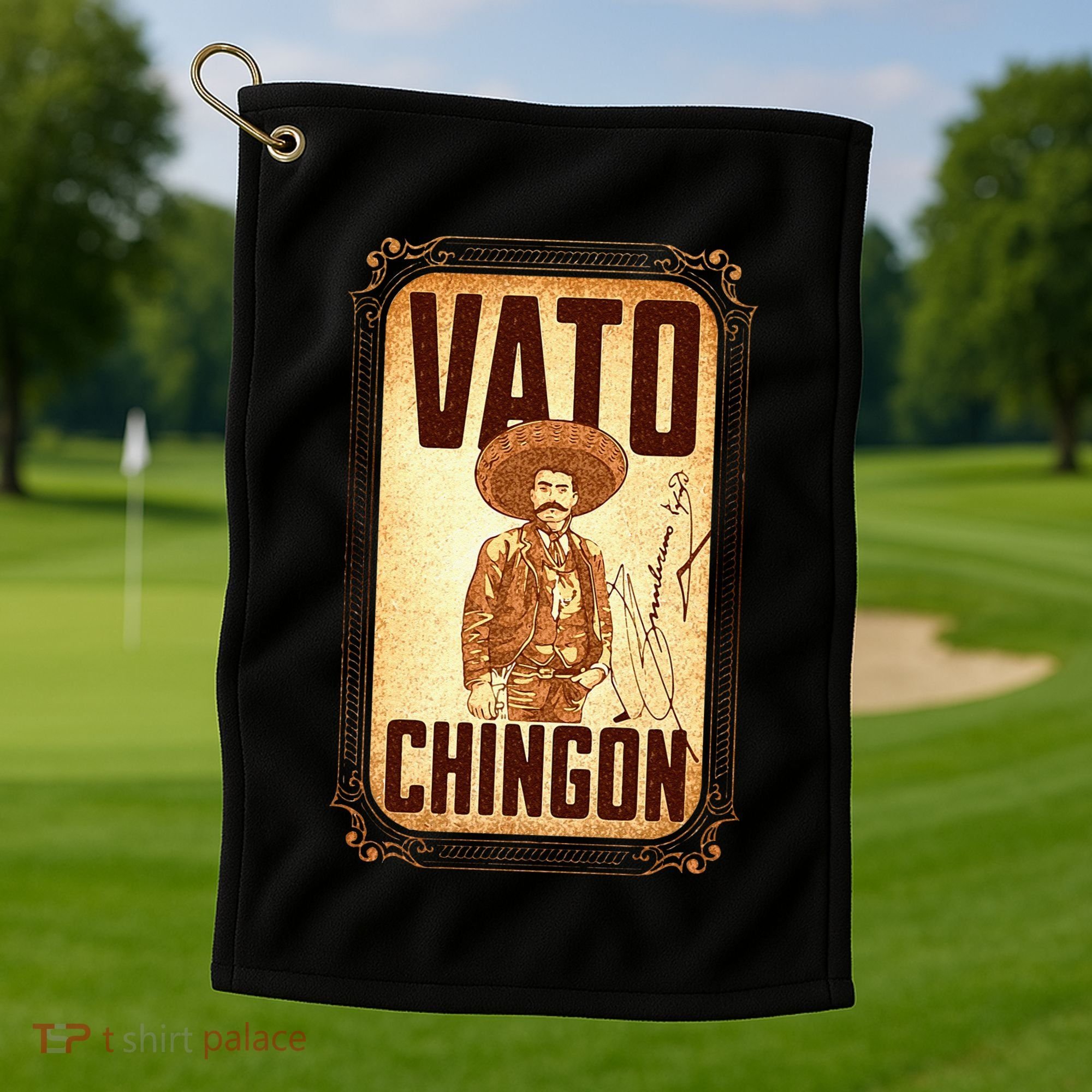 Venezuelan American Flag Half USA Venezuela Root Proud Golf Towel