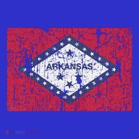 Vintage Arkansas Flag For Souvenir Ar Gift T-Shirt thumb 7