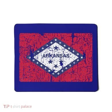 Vintage Arkansas Flag For Souvenir Ar Gift Mousepad