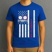 Vintage American Flag Hvac Technician Us Hvac Tech Gift T-Shirt thumb 3