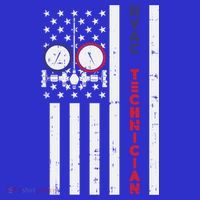 Vintage American Flag Hvac Technician Us Hvac Tech Gift T-Shirt thumb 7
