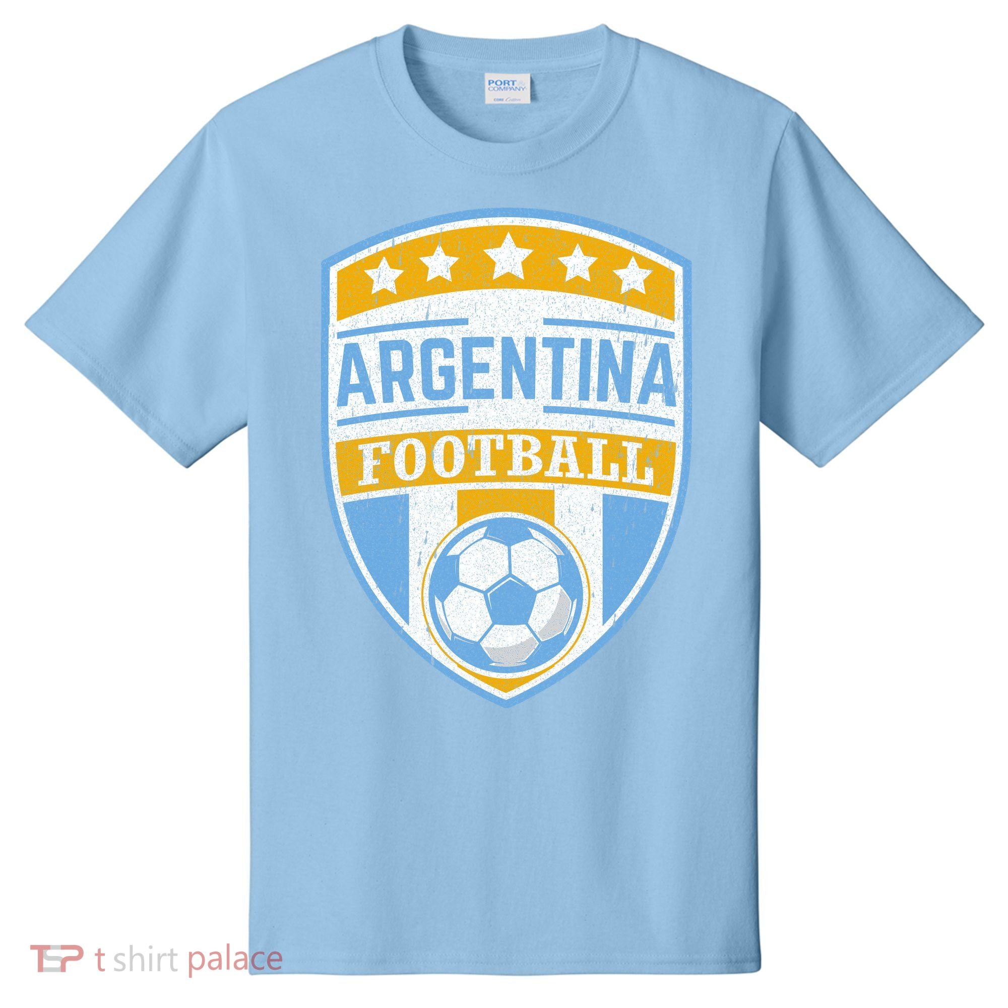 Vintage Argentina Football Soccer T-Shirt