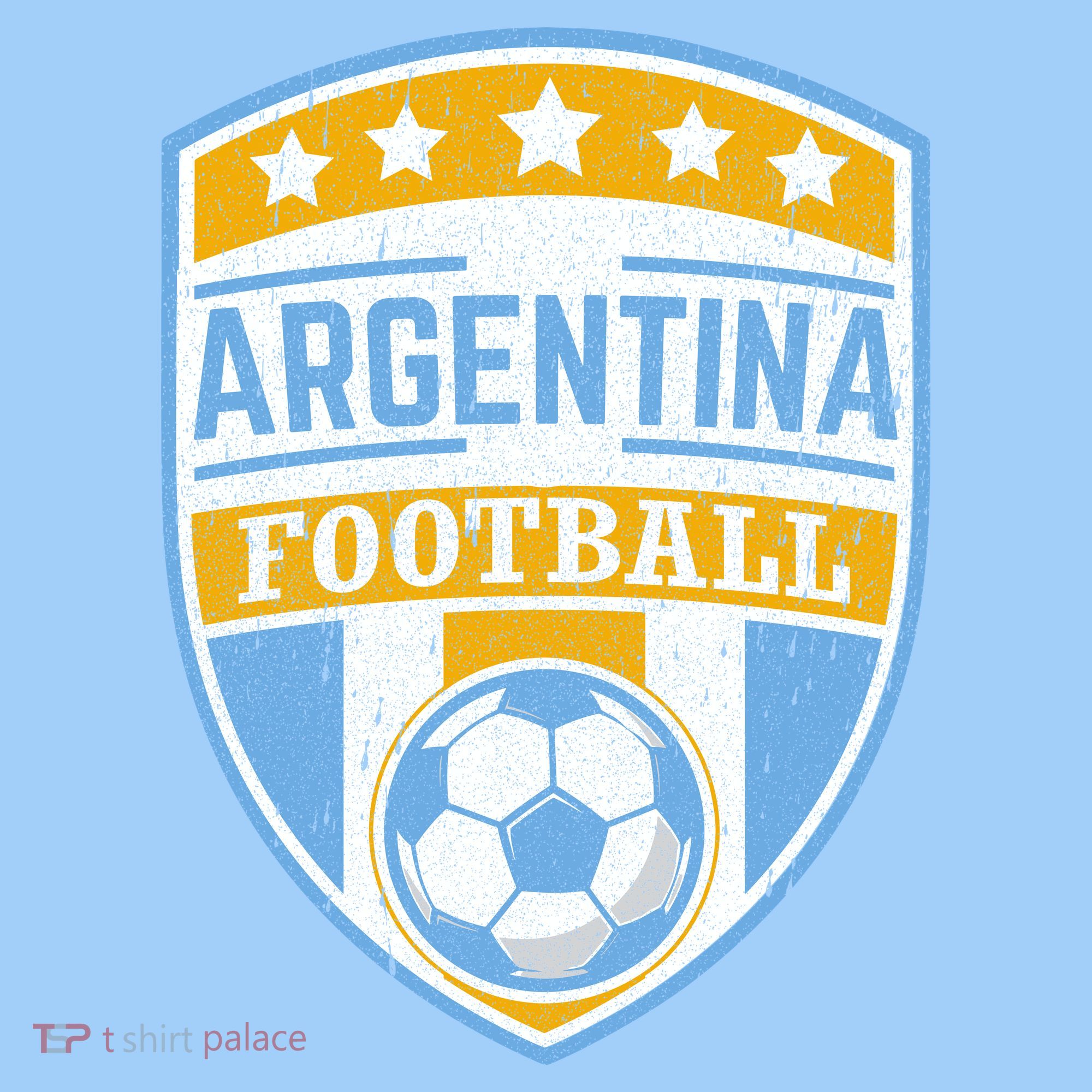 Vintage Argentina Football Soccer T-Shirt
