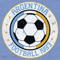 Vintage Argentina Football 1993 Soccer T-Shirt thumb 2