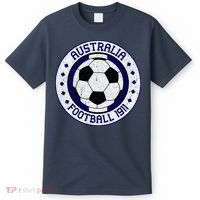 Vintage Australia Football 1911 Soccer Apparel T-Shirt thumb 0