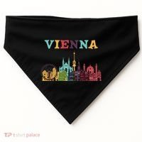 Vienna Austria Family Austrian Vacation Europian Trip USA-Made Doggie Bandana thumb 0