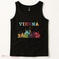 Vienna Austria Family Austrian Vacation Europian Trip Tank Top thumb 2