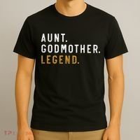 vintage aunt godmother legend  T-Shirt thumb 3