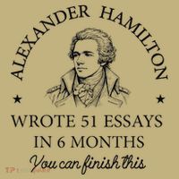 Vintag Alexander Hamilton Wrote 51 Essays In 6 Months T-Shirt thumb 7