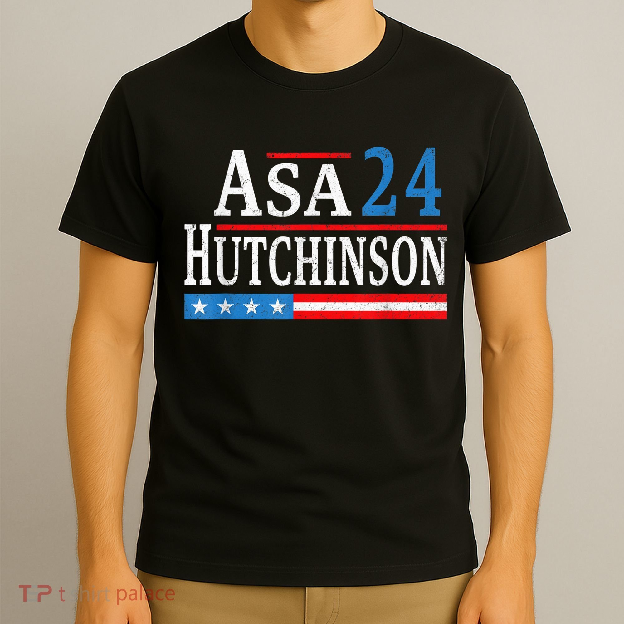 Vintage Asa Hutchinson 2024 For President Election Campaign T-Shirt