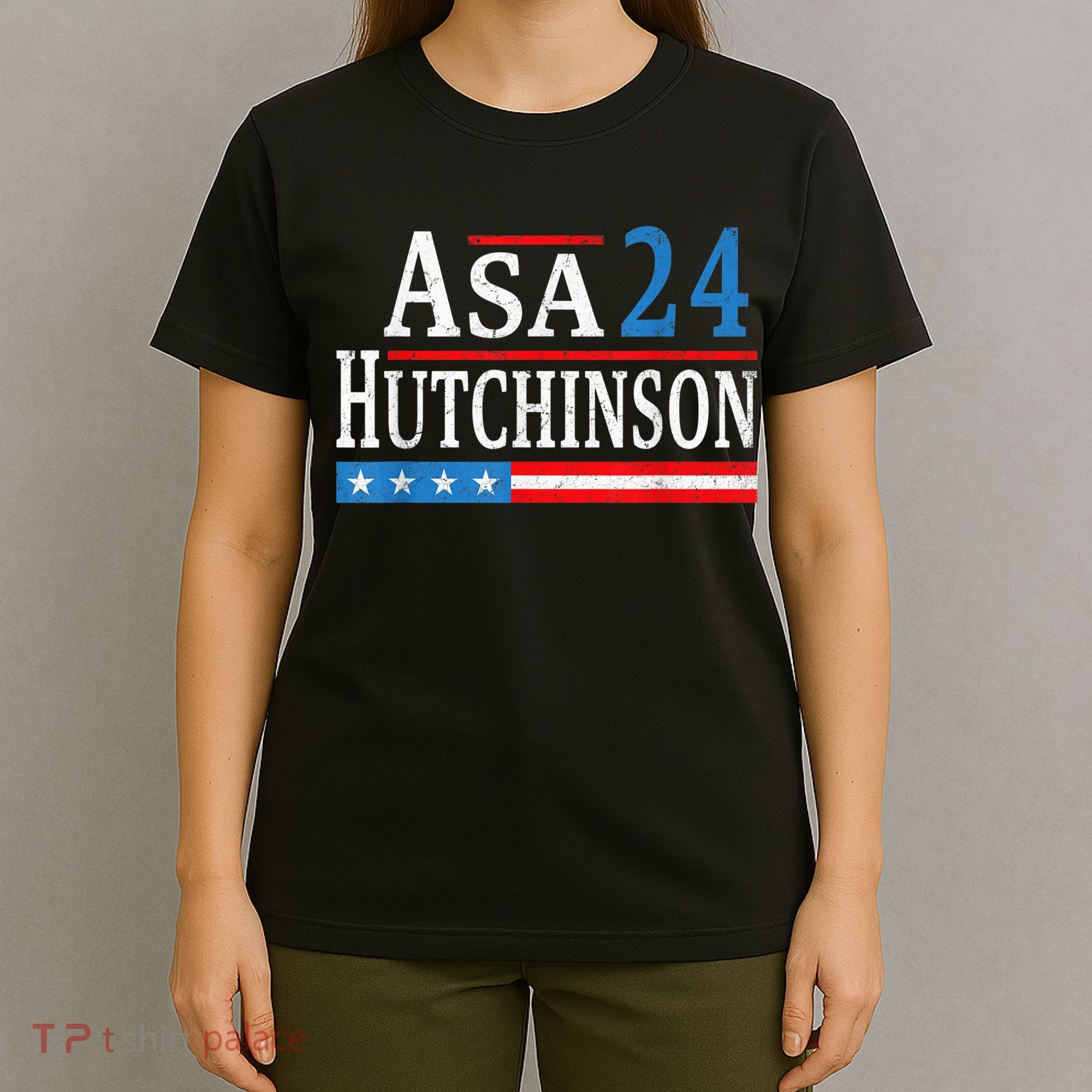 Vintage Asa Hutchinson 2024 For President Election Campaign T-Shirt