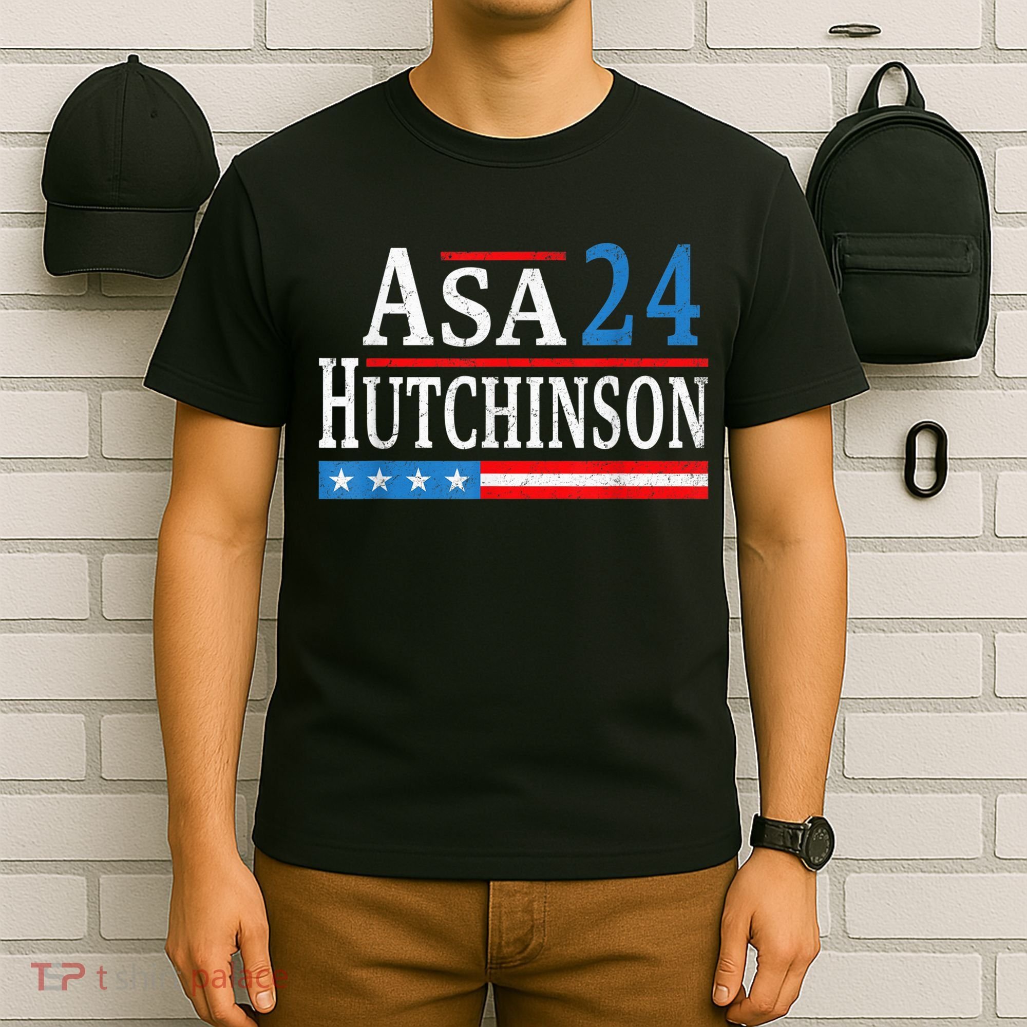 Vintage Asa Hutchinson 2024 For President Election Campaign T-Shirt