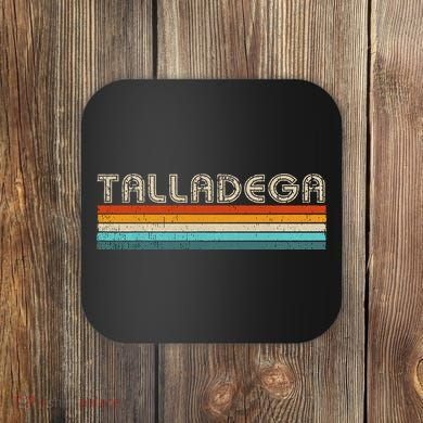Vintage AL Home State Alabama Talladega Coaster