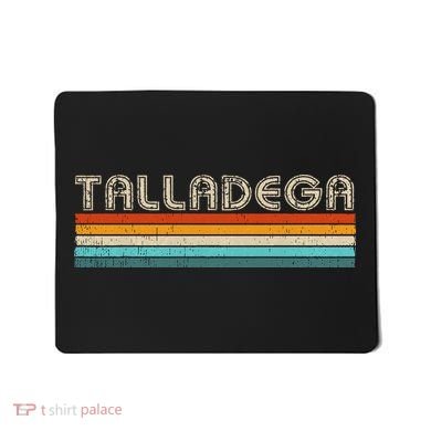 Vintage AL Home State Alabama Talladega Mousepad