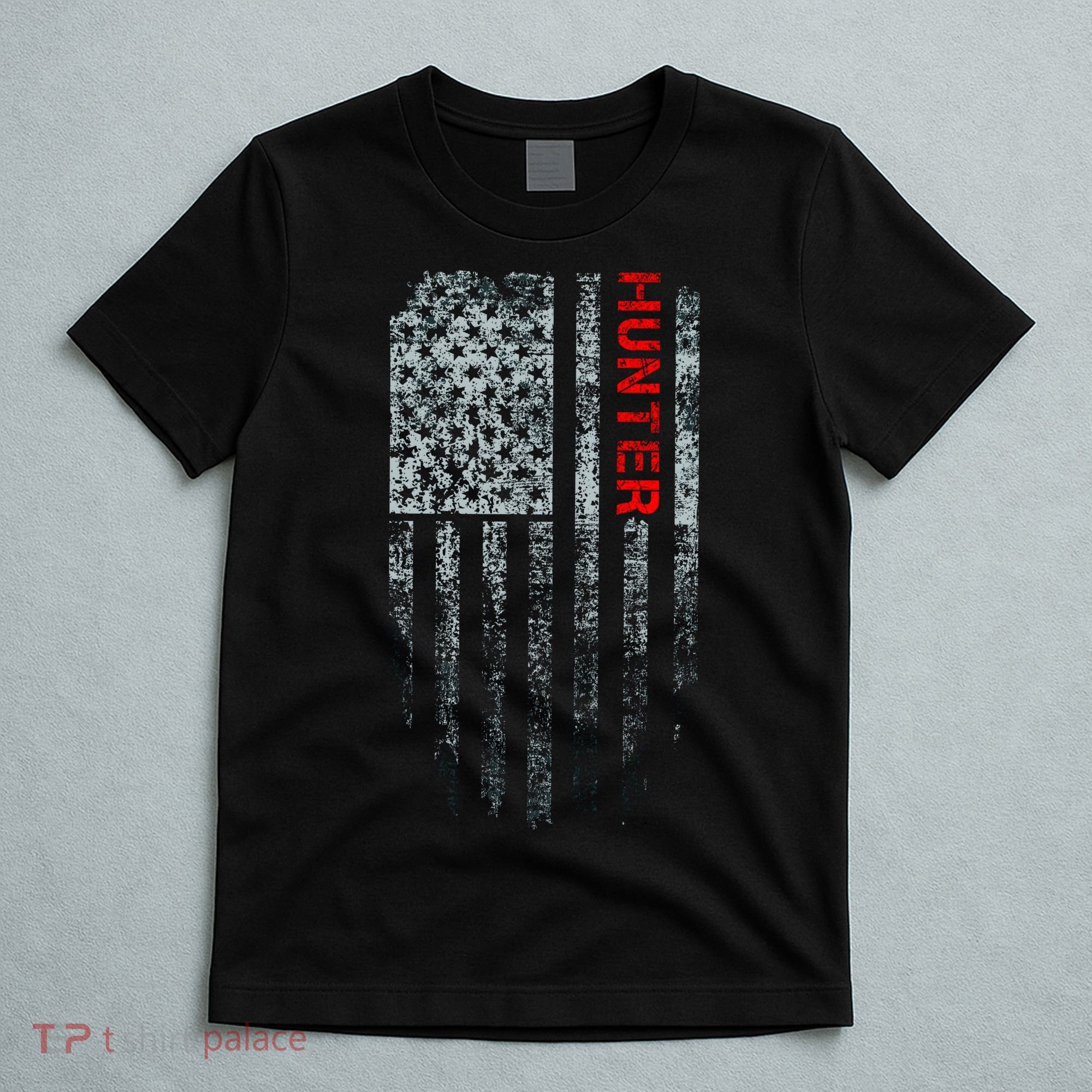 Vintage American Hunter Flag T-Shirt