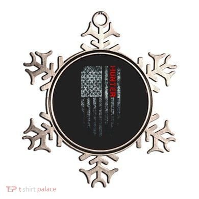 Vintage American Hunter Flag Ornament