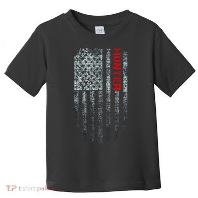 Vintage American Hunter Flag Toddler T-Shirt